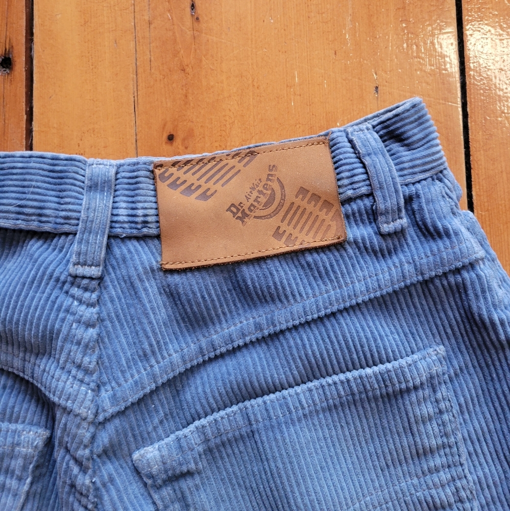 VINTAGE Dr Martens airwair blue corduroy pants